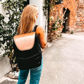 Saint Maniero Donna Rucksack Damen I Rucksack Mädchen I Damenrucksack I Umhängetaschen DamenI Rucksack Frauen I Arbeitstasche Damen I Laptoptasche Damen I Tagesrucksack Damen I Daypack Damen 