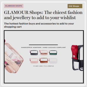 Saint Monaco Kulturbeutel transparent I Handgepäck Flüssigkeiten I 1 Liter Beutel Flugzeug Kulturtasche durchsichtig Transparente Tasche I Kulturbeutel durchsichtig Waschbeutel durchsichtig