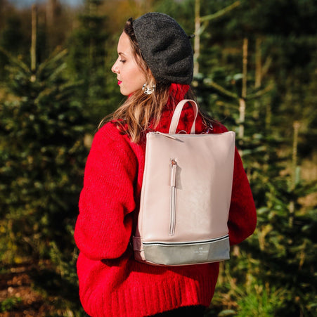 Backpack Bellina • Pink Grey